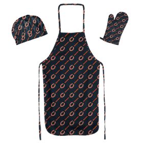 Bears 3PC Set - Apron; Mitt; Hat