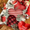 Table Decor Valentine's Day Printed Tablecloth